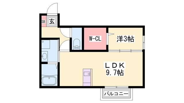 サントレーフルの間取り