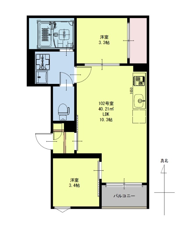 REGALEST東照宮の間取り