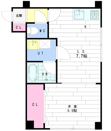 クリムゾン２７の間取り