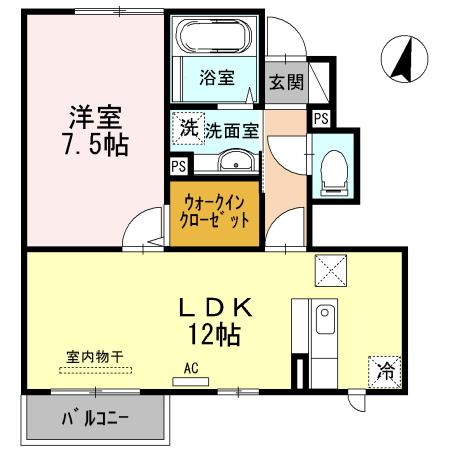 ロジュマントヨキの間取り