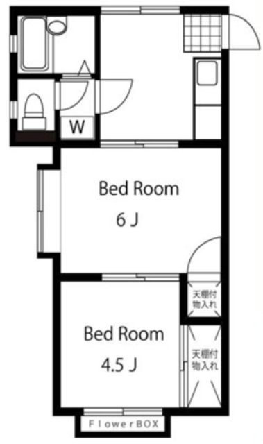 羽根木壱番館の間取り