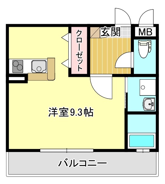 リファレンス中央町の間取り