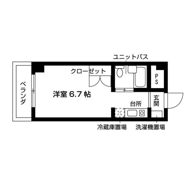 瀬戸市矢形町のマンションの間取り