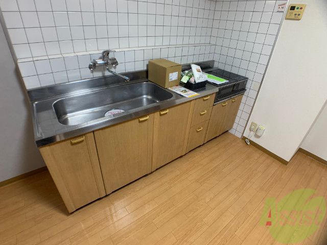 キッチン　キッチンは料理をする場所もしっかりあっていいですね～