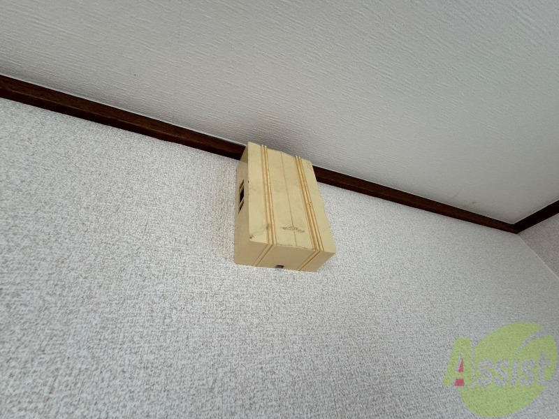 セキュリティ　来客時にはこちらのチャイムが鳴りますよ。