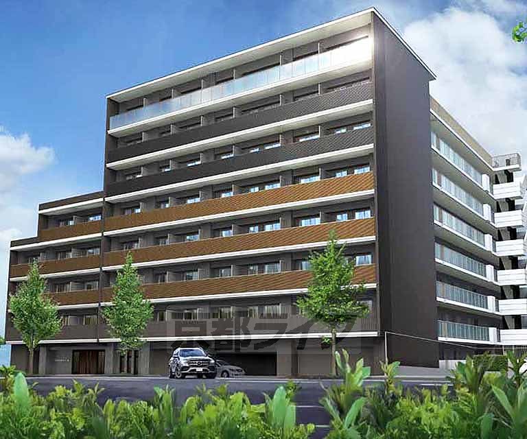 建物外観　予想図、・完成予想図