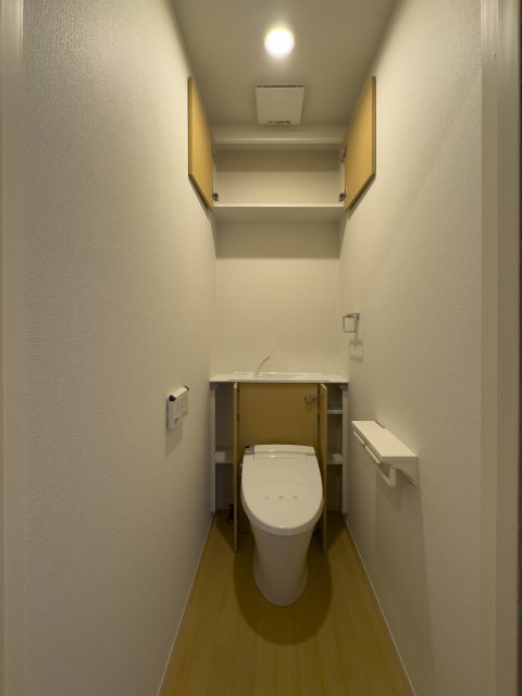 トイレ　同物件別号室の写真です。