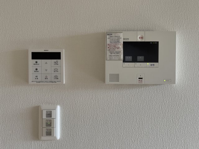 セキュリティ　同物件別号室の写真です。