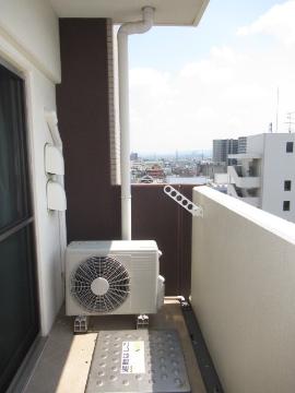 ソラージュ茨木　バルコニー　ベランダ