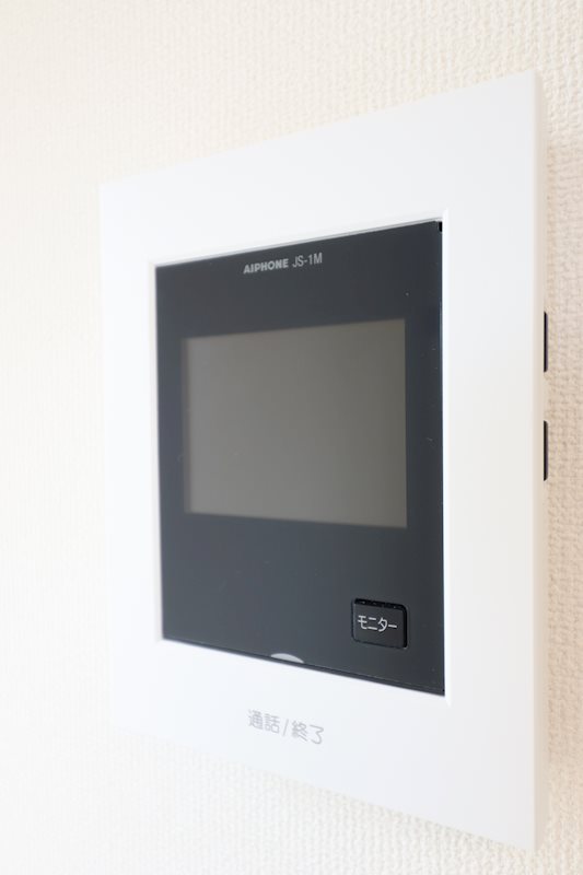 セキュリティ　ドアホン付きのため安心安全です。