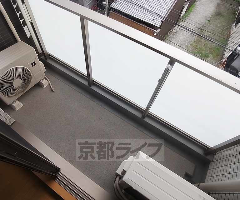 バルコニー　開放感のあるバルコニー。