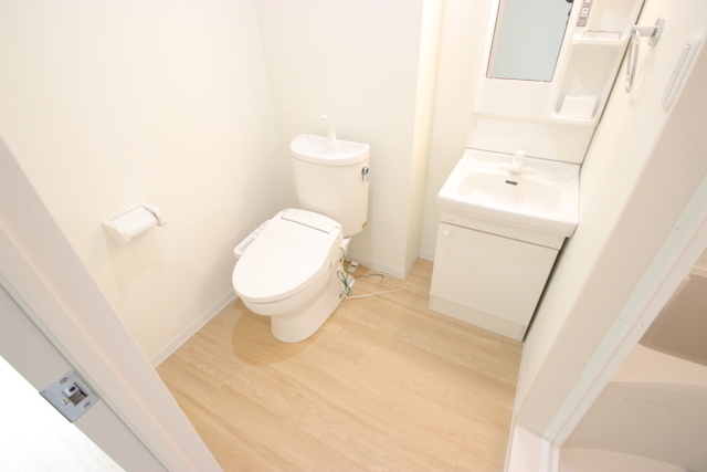 洗面設備　別号室の写真です。