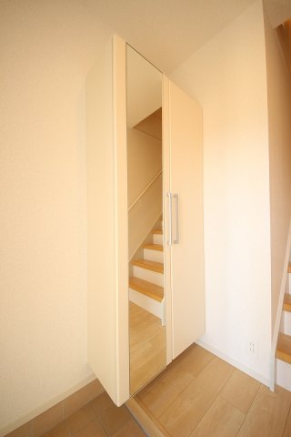 収納　玄関収納です