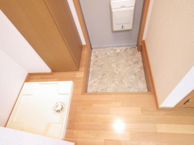 玄関　ゆったりとした玄関です