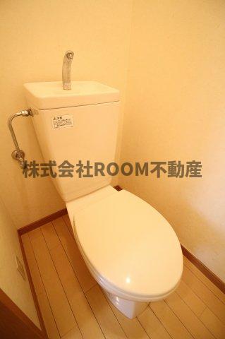 トイレ　ゆったりとした空間のトイレです
