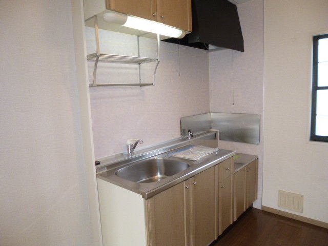 キッチン　ガスコンロ設置可