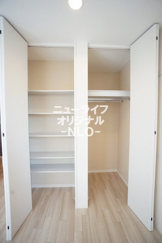 収納　天井までの高さを活かした大容量のクローゼット☆