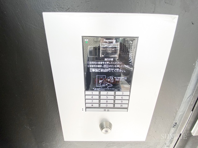セキュリティ　モニター付きインターホンです☆