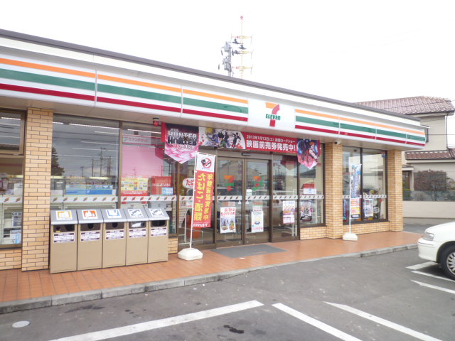 コンビニ　セブンイレブン仙台原町店（コンビニ）まで382m