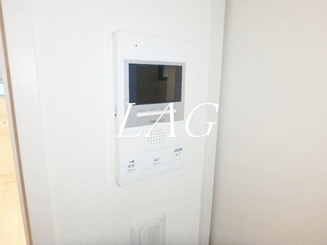 セキュリティ　モニター付きインターフォンです。