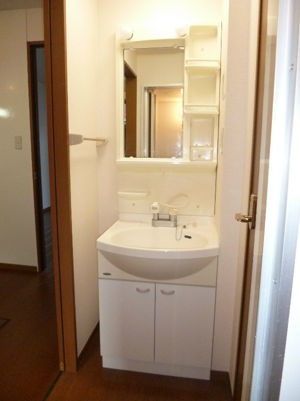 洗面設備　使いやすい独立洗面台です。（同建物別室の写真です。）
