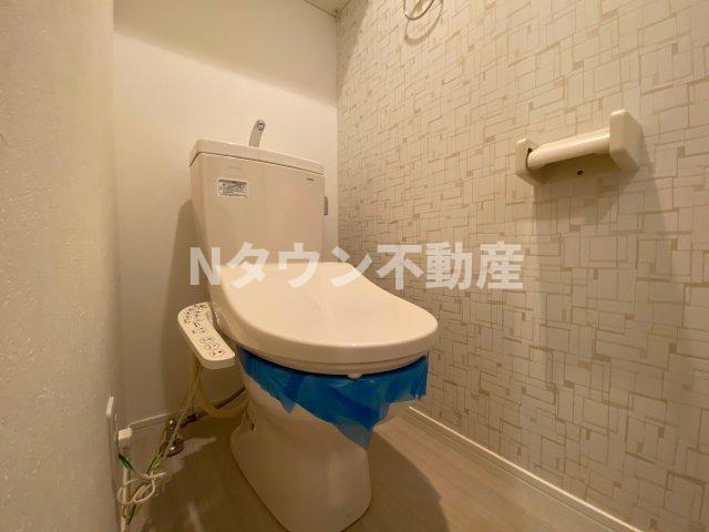トイレ　ゆったりとした空間のトイレです