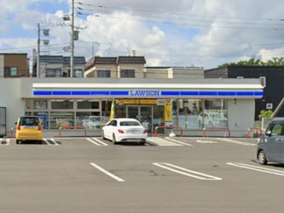 コンビニ　ローソン札幌北28条東店（コンビニ）まで198m