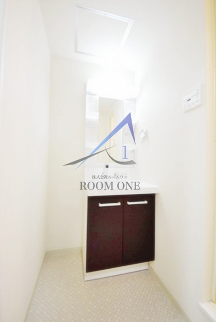 洗面設備　洗面台です。