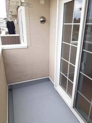 バルコニー　バルコニーがあります