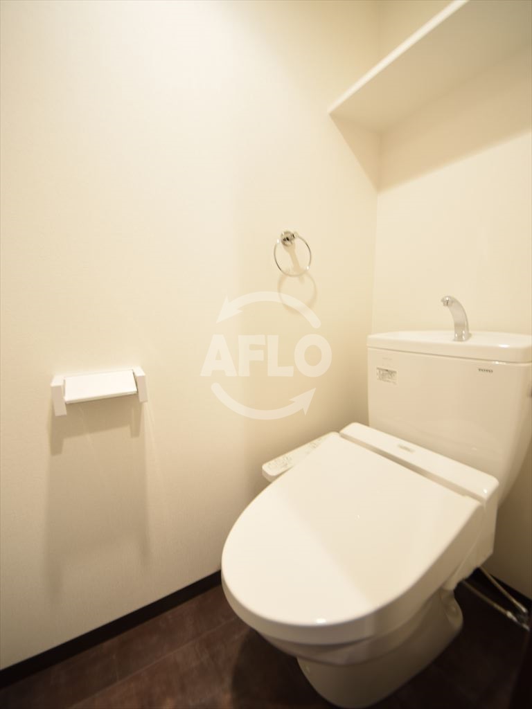 トイレ　S-RESIDENCE淀屋橋　温水洗浄便座