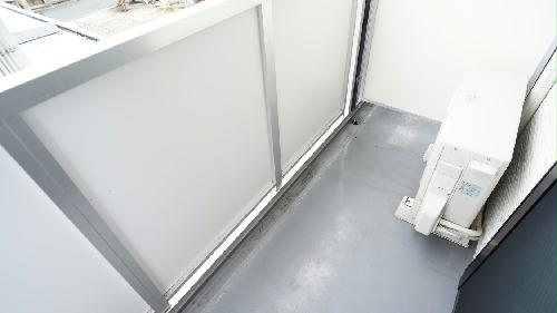 バルコニー　開放感のあるバルコニー。