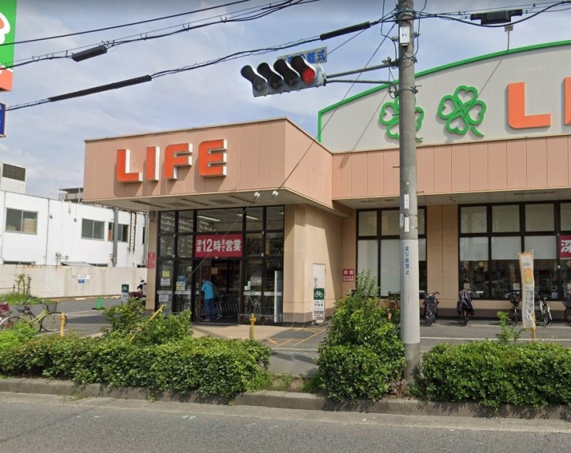 スーパー　ライフ此花伝法店（スーパー）まで882m