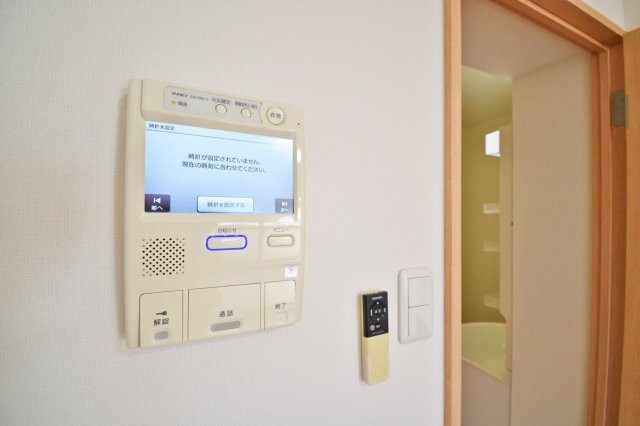 セキュリティ　退去前のため参考写真掲載中