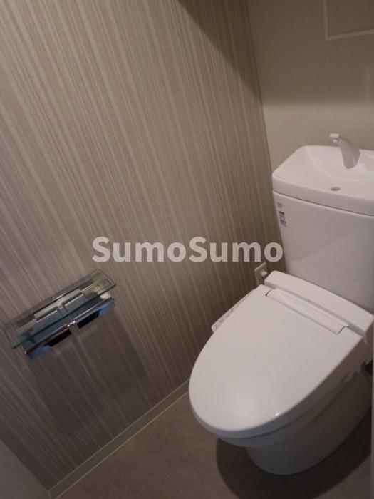 トイレ　ゆったりとした空間のトイレです