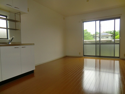 居室・リビング　お料理しながらリビングを見て頂けます。