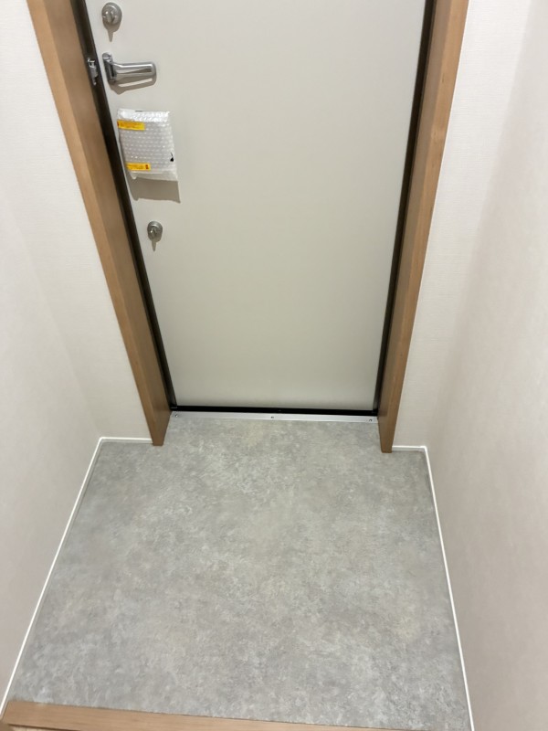 玄関　明るい玄関です