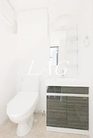 洗面設備　独立洗面台です。