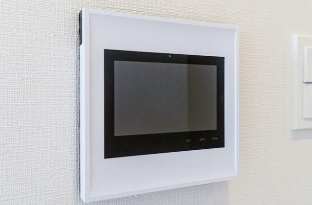 セキュリティ　インターホンです