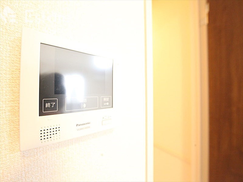 セキュリティ　モニター付きインターホン