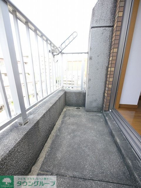 バルコニー　庭