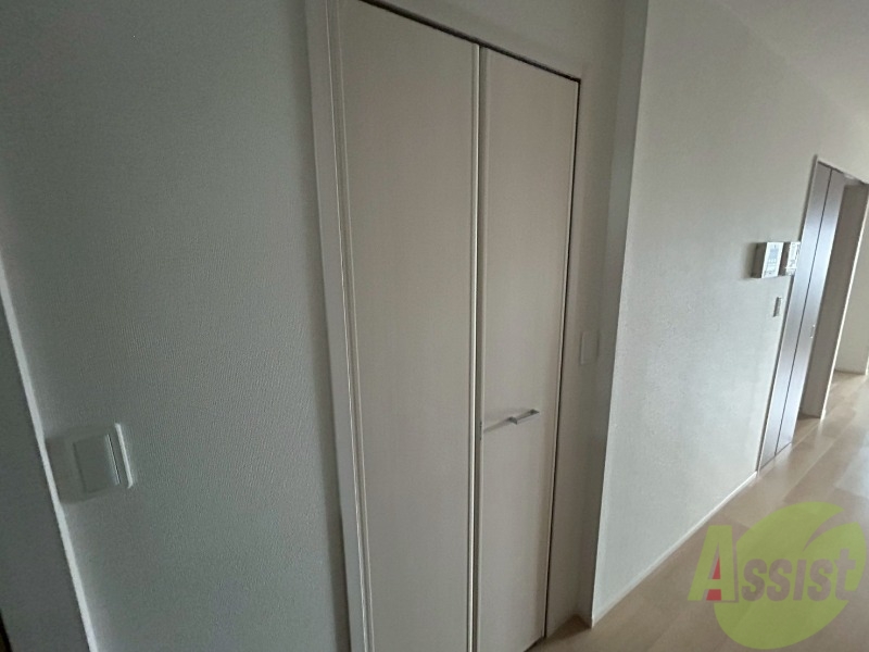 収納　こちらが収納です。有効活用してお部屋を広く使えますね。