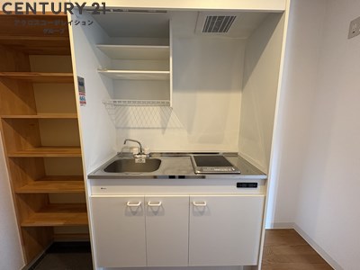 キッチン　1口IHコンロ付き！