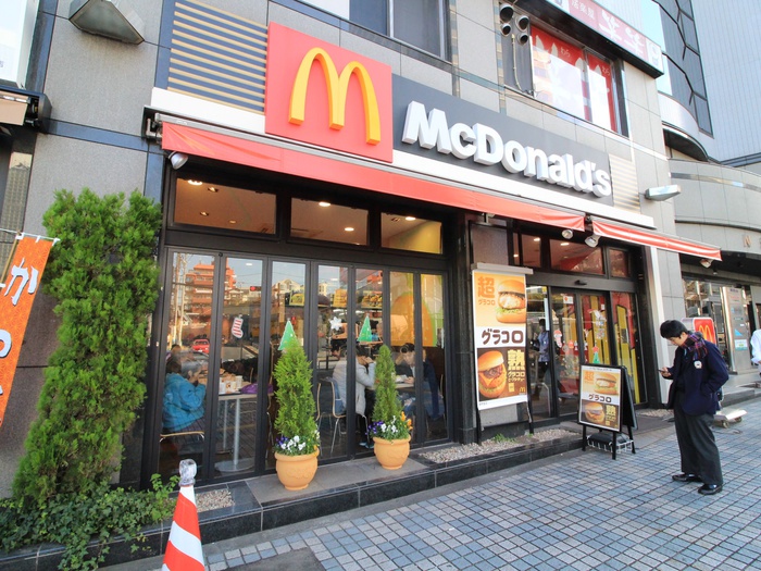 飲食店　マクドナルド田端駅前店（飲食店）まで460m