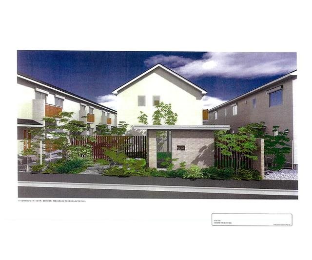 建物外観　人気のテラスハウスタイプです。