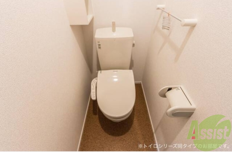トイレ　建築中の物件の為、イメージ画像になります。