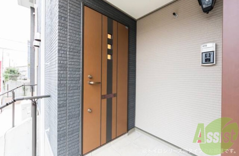 玄関　建築中の物件の為、イメージ画像になります。