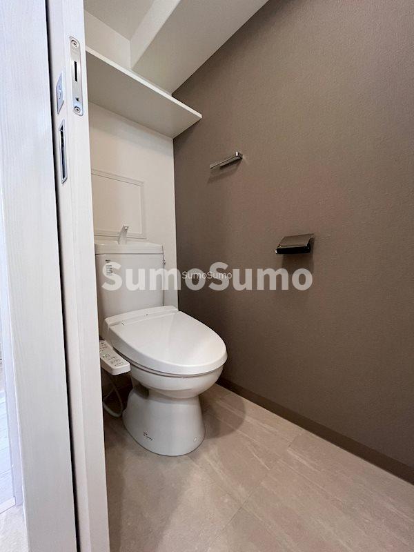 トイレ　ゆったりとした空間のトイレです