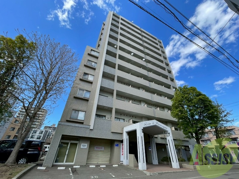 建物外観　札幌市中央区北六条西「メゾン・ド・北円山」