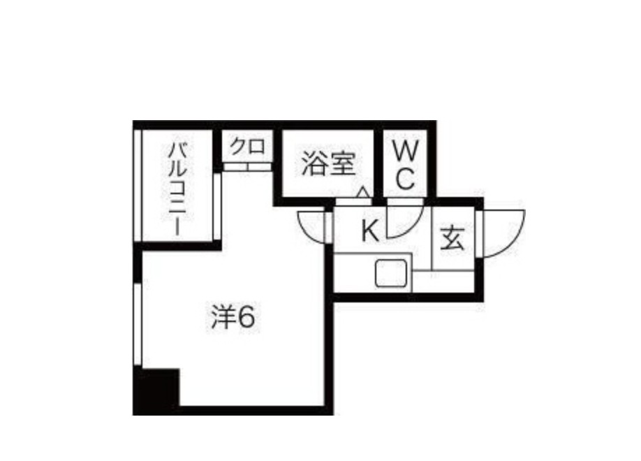Belong千林の間取り写真