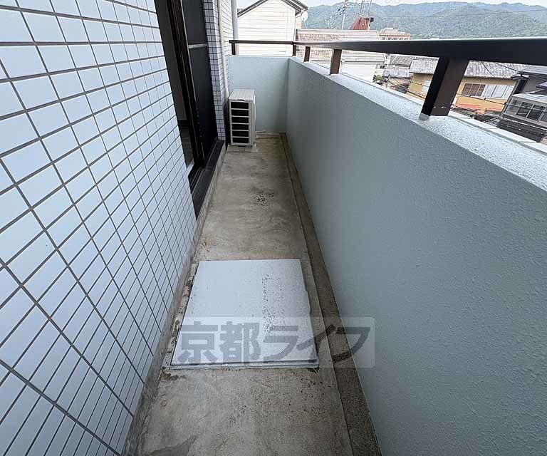 バルコニー　洗濯物も干しやすいですね！